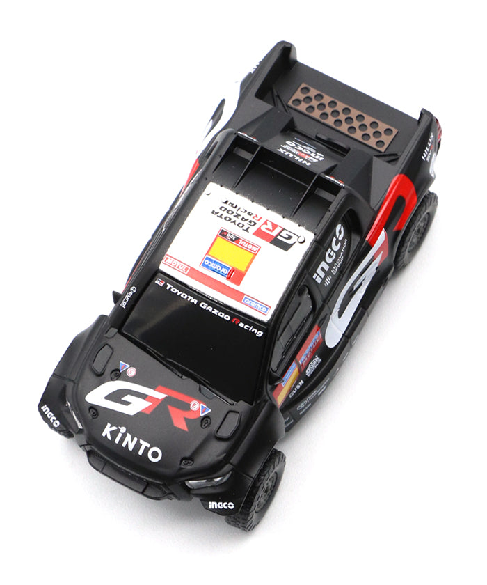 Toyota GR HILUX Dakar 1:64 Pullback car
