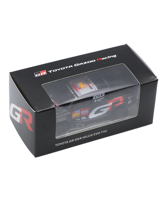 Toyota GR HILUX Dakar 1:64 Pullback car
