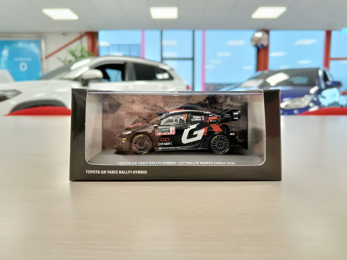 Toyota Yaris GR schaalmodel 1:43 WRC nr. 17