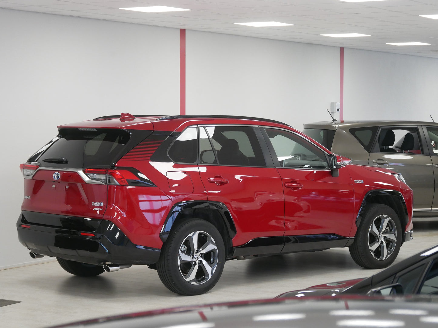 Aufkleber-Set für C-Säule Toyota RAV4 2019 >