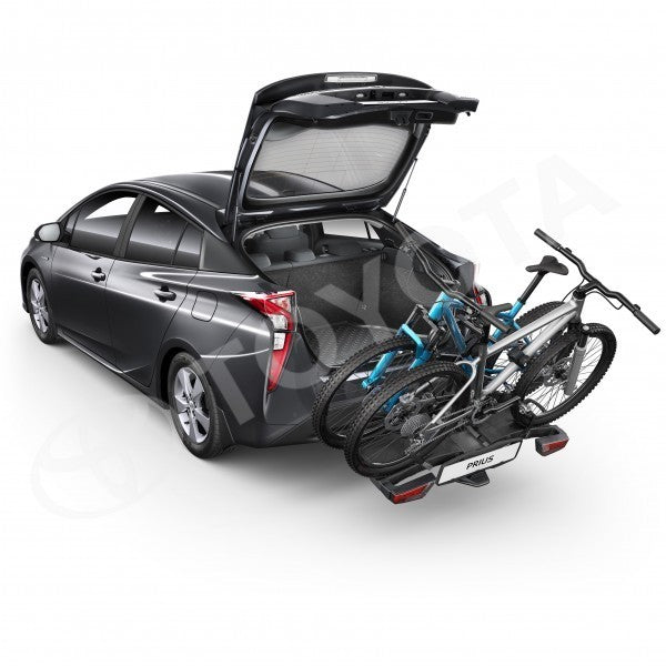 Originaler zusammenklappbarer Fahrradträger von Toyota (2 Elektrofahrräder)
