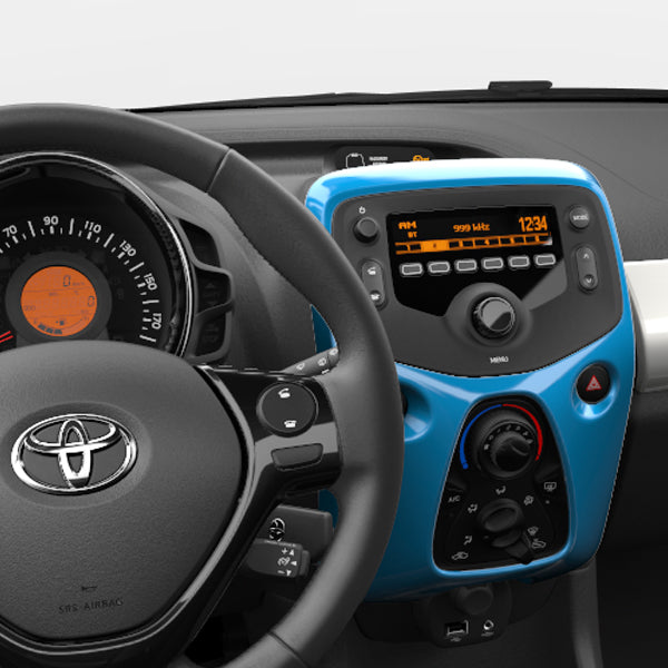 Mittelkonsole Klimaanlage (verschiedene Farben) Toyota Aygo 2014 - 2022