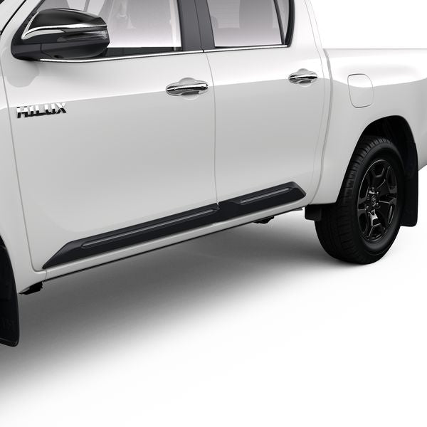 Ornamenten / bescherming zijkant Toyota Hilux DC 2020 >