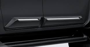 Ornamenten / bescherming zijkant Toyota Hilux DC 2020 >