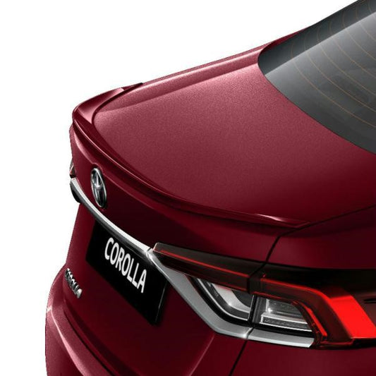 Achterklepspoiler in kleur Toyota Corolla Sedan 2019 >