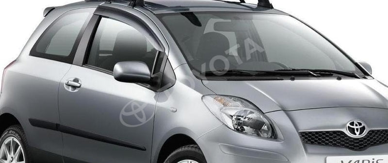 Windschermen voorportieren Toyota Yaris 2005 - 2011