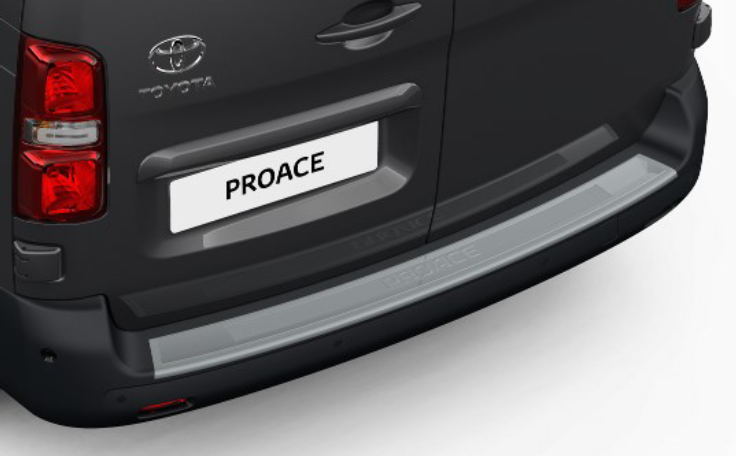 BSchutzleiste Edelstahl Heckstoßstange Toyota PROACE 2016 >