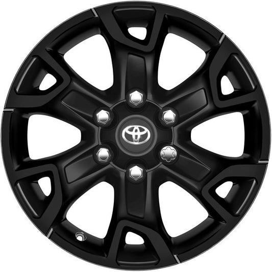 Lichtmetalen velgen 18 inch "Black" Toyota Hilux 2015 >