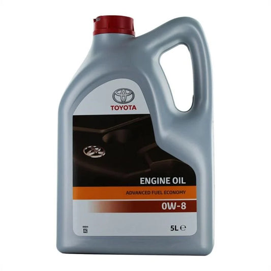 Originele Toyota motorolie SAE 0W-8 AFE 5 Liter