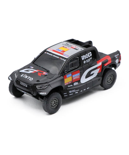 Toyota GR HILUX Dakar 1:64 Pullback car