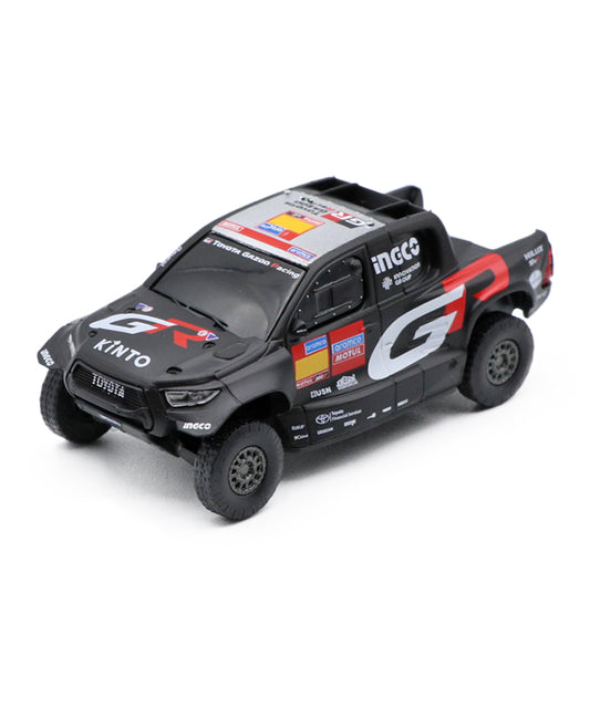 Toyota GR HILUX Dakar 1:64 Pullback car