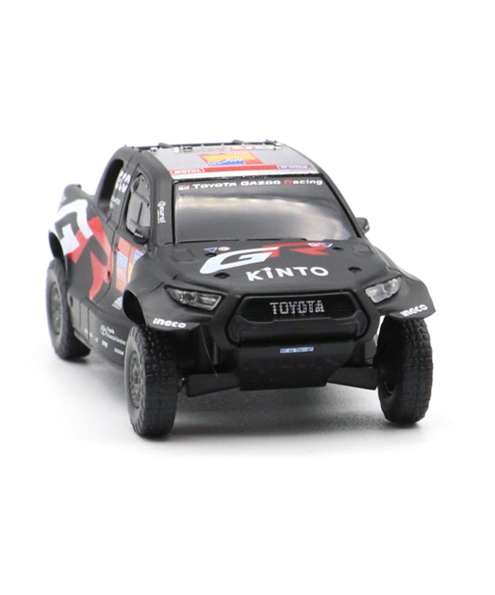 Toyota GR HILUX Dakar 1:64 Pullback car