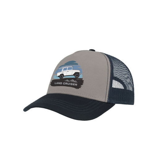Toyota Land Cruiser Cap blau