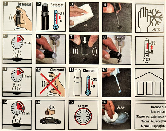 Originele Toyota lakstift