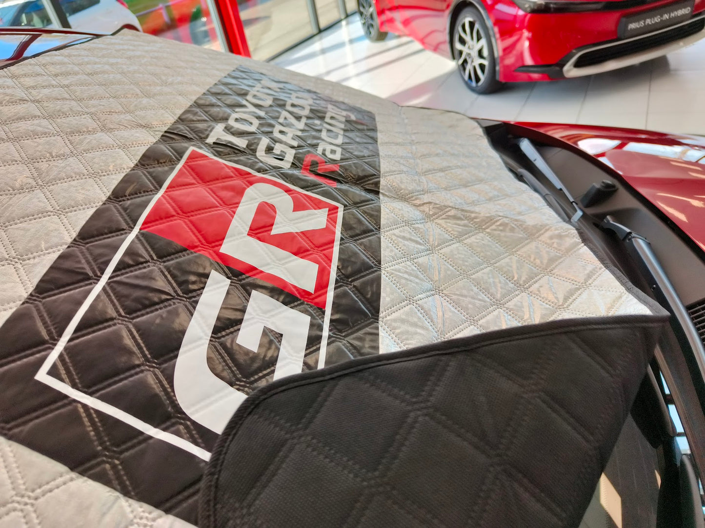 Toyota Gazoo Racing voorruitscherm