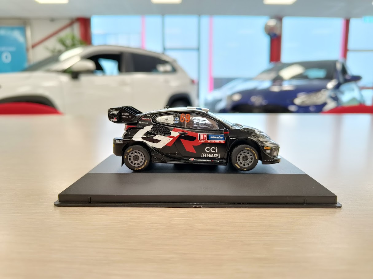 Toyota Yaris GR schaalmodel 1:43 WRC nr. 69