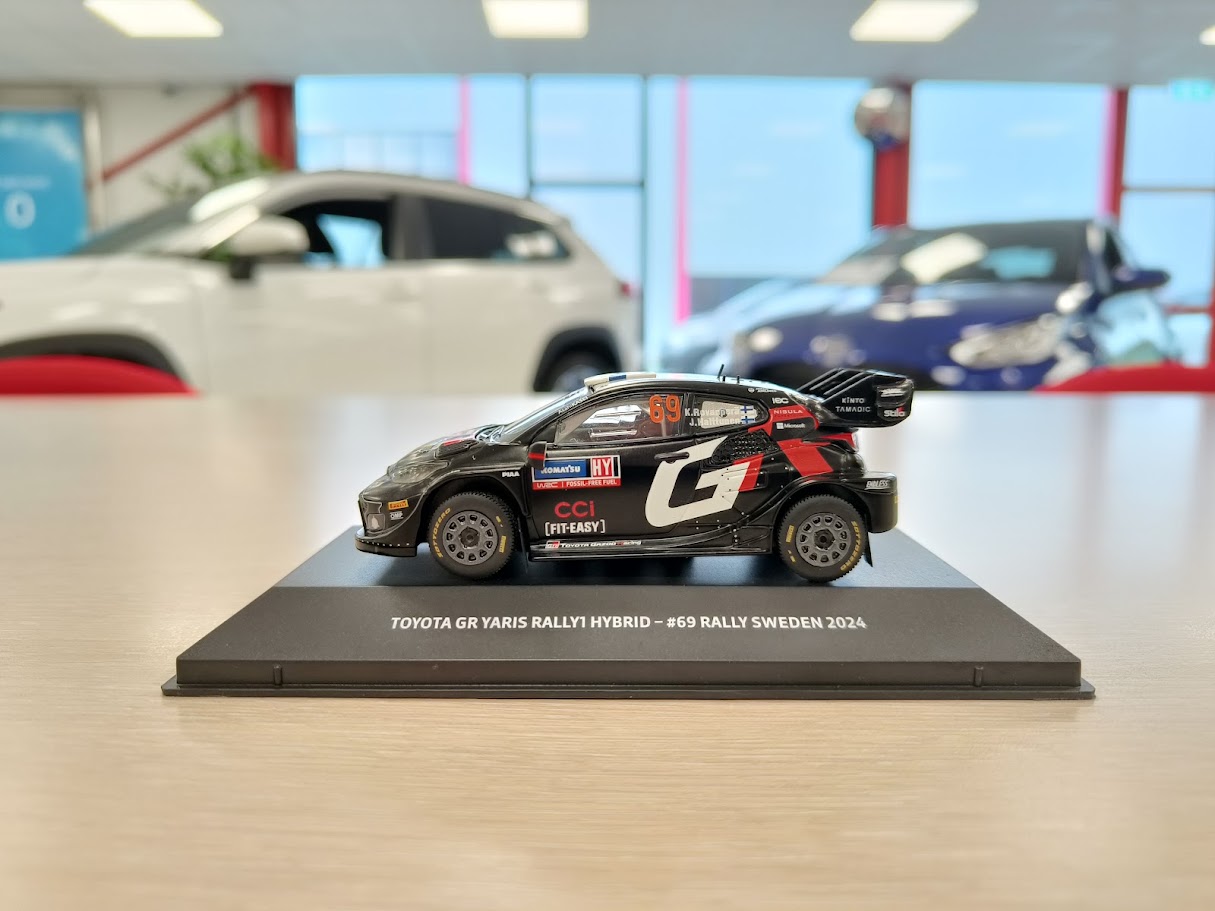 Toyota Yaris GR schaalmodel 1:43 WRC nr. 69