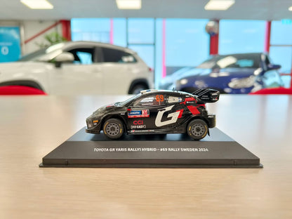 Toyota Yaris GR schaalmodel 1:43 WRC nr. 69