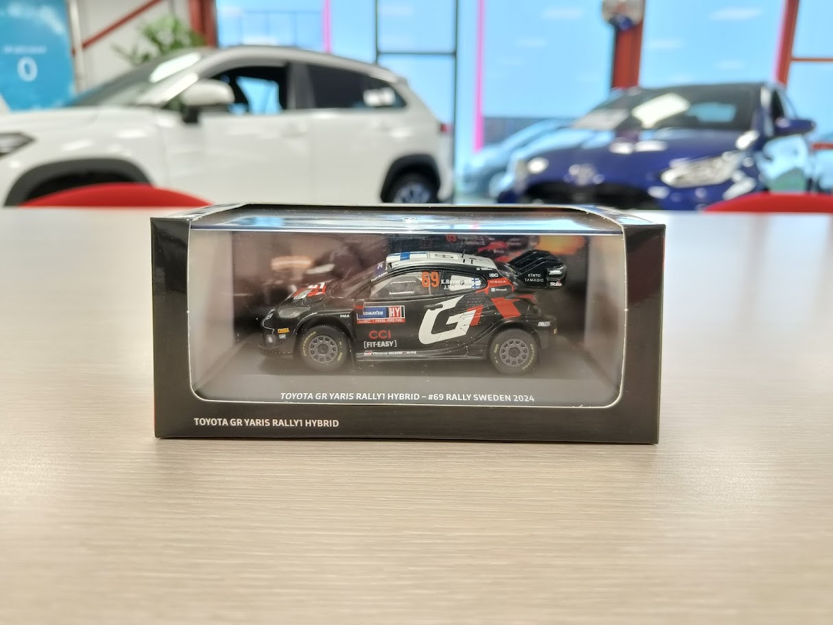 Toyota Yaris GR schaalmodel 1:43 WRC nr. 69