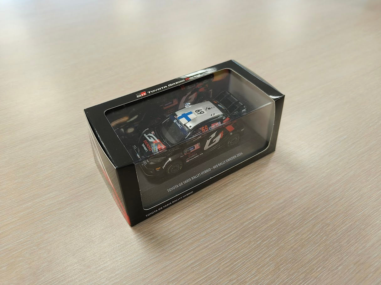 Toyota Yaris GR schaalmodel 1:43 WRC nr. 69
