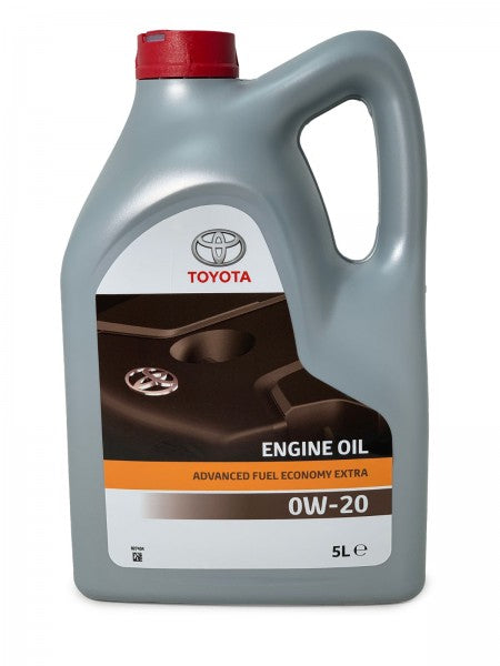 Originele Toyota synthetische motorolie SAE 0W-20 Formula XS 5 Liter