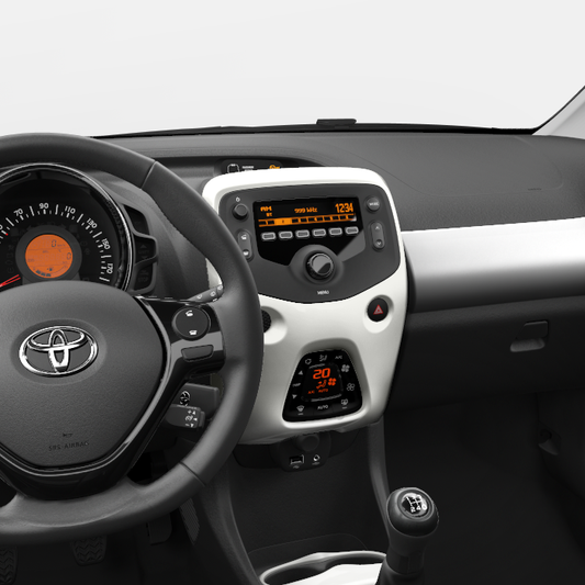 Mittelkonsole Klima (verschiedene Farben) Toyota Aygo 2014 - 2022