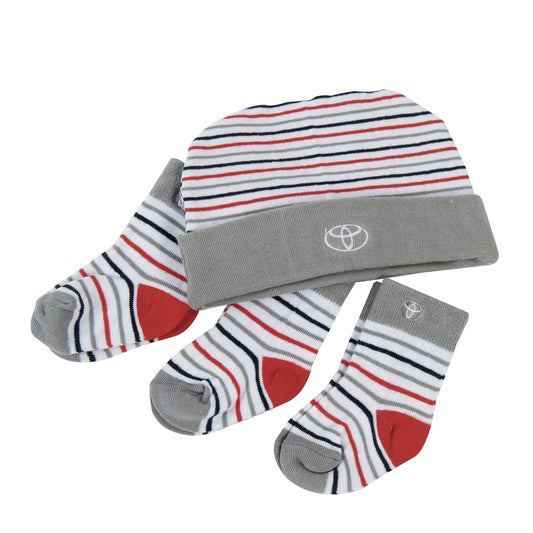 Set aus Mütze und Socken von Toyota