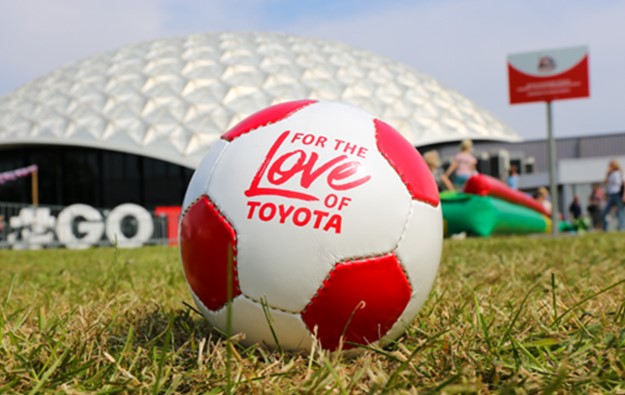 Toyota voetbal maat 1 - For the Love of Toyota
