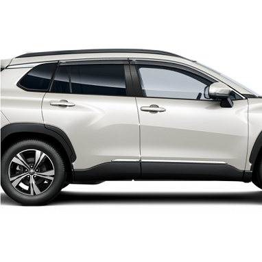 Windschutzscheiben (Chrom) Toyota Corolla Cross 2022 &gt;