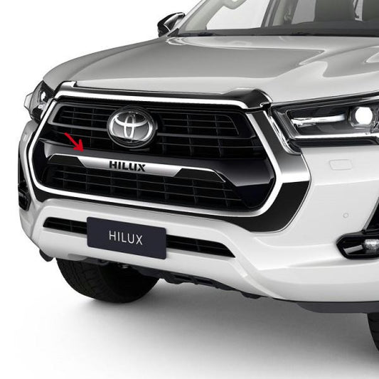 Choom ornament "Hilux" voorbumper Toyota Hilux 2020 >