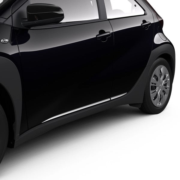 Rvs instaplijsten Toyota aygo (5deur) 2014-2021 Rvs instaplijsten Toyota aygo (5deur) 2014-2021