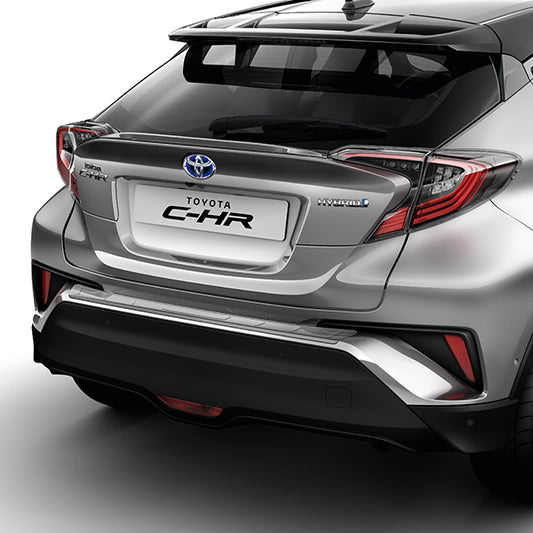 Beschermstrip achterbumper RVS Toyota C-HR 2016 >