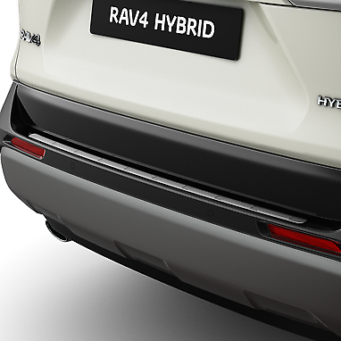 Beschermstrip RVS achterbumper Toyota RAV4 2019 >