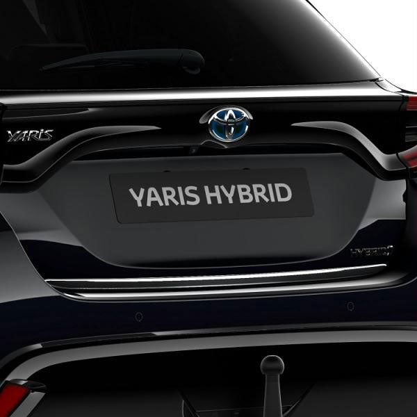 Ornament chroom achterklep Toyota Yaris 2020 >
