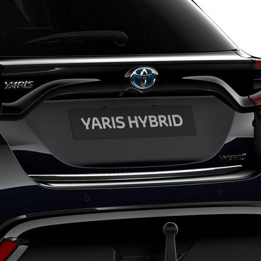 Verzierung Chrom Heckklappe Toyota Yaris 2020 >