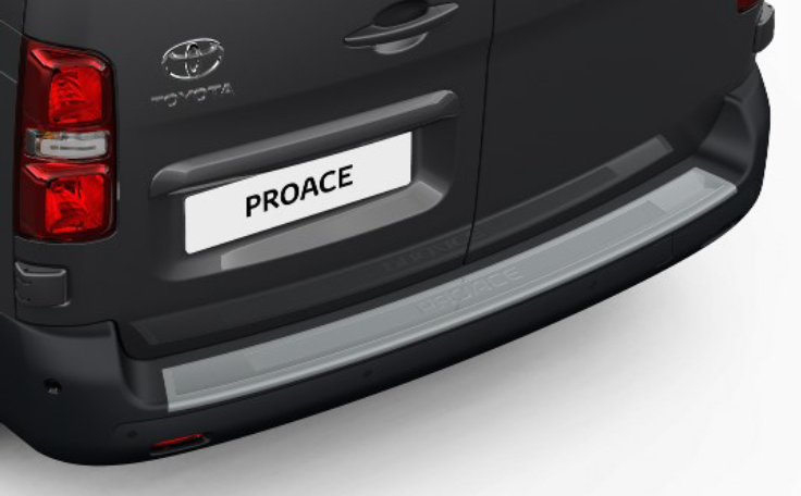 BSchutzleiste Edelstahl Heckstoßstange Toyota PROACE 2016 &gt;