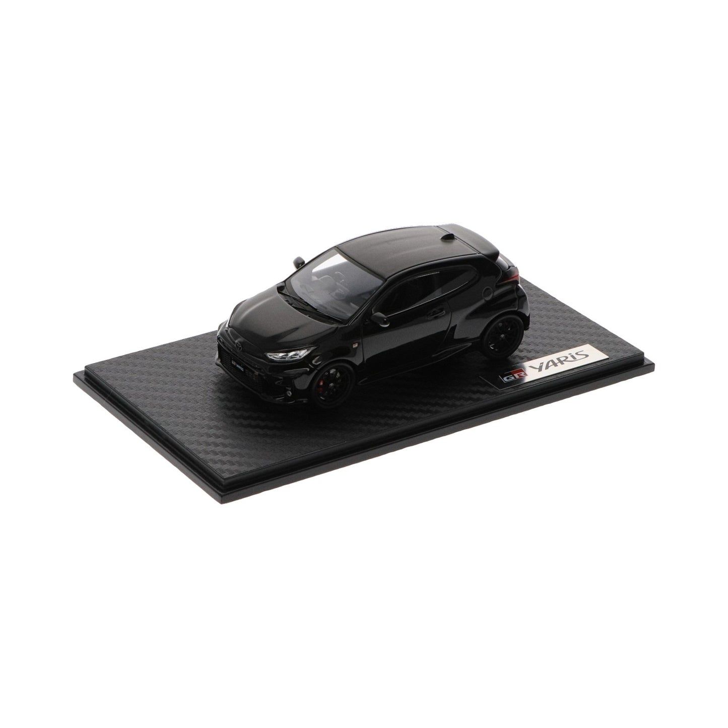 Toyota Yaris GR schaalmodel zwart 1:43