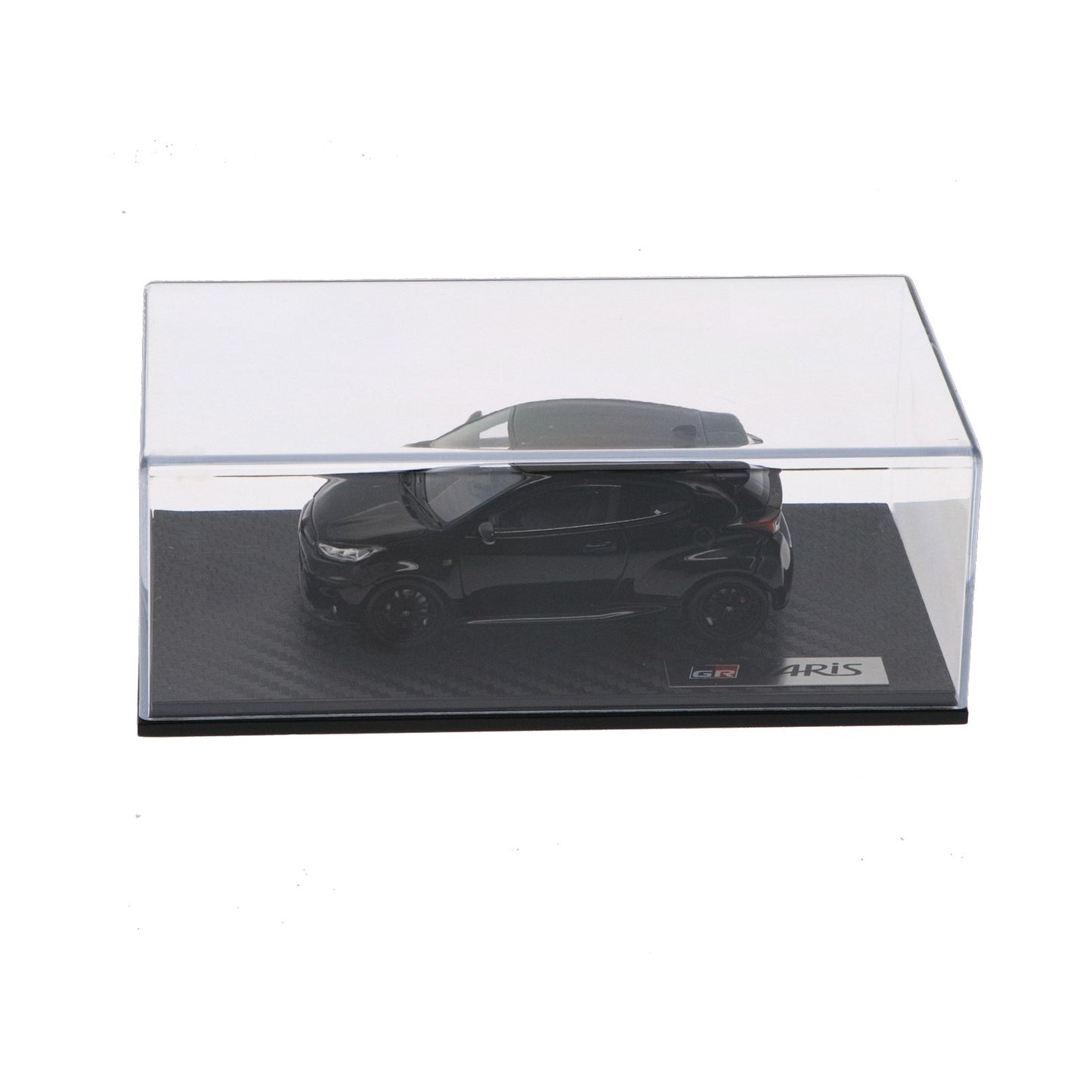 Toyota Yaris GR schaalmodel zwart 1:43