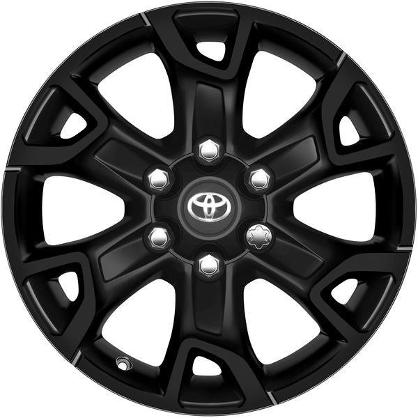 Lichtmetalen velgen 18 inch "Black" Toyota Hilux 2015 >