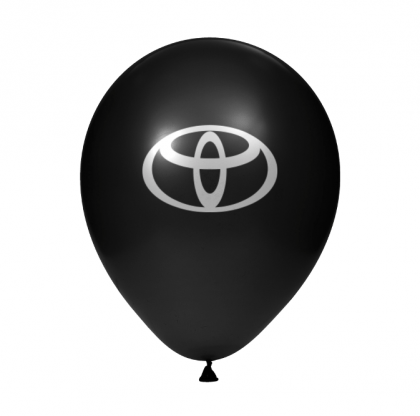 Toyota Ballon schwarz / silber